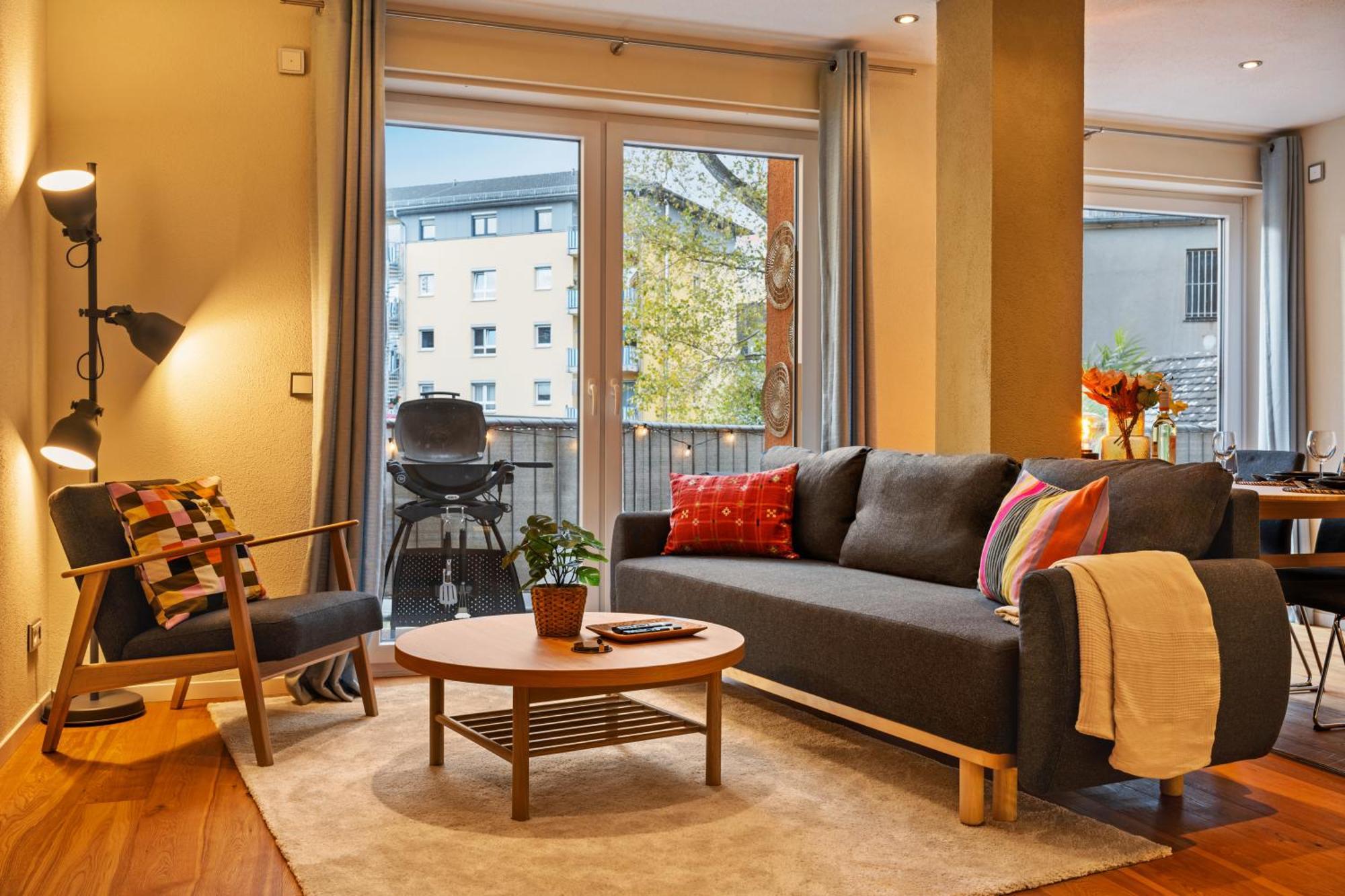 Edler Wohnraum Schwanenteich-suite Mit Balkon, Kaffeevollautomat, Lift & Parkplatz Apartment *